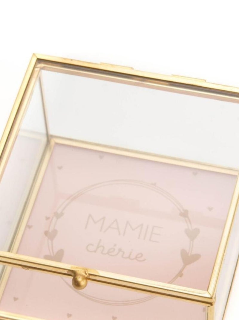 Boîte à bijoux Mamie chérie Rose - Kiabi