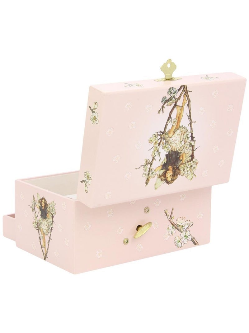 Boîte à bijoux musicale Fée Cerisier Rose - Kiabi