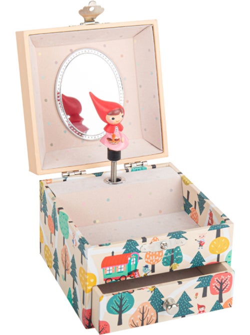 Boîte à bijoux musicale Petit Chaperon Rouge - Kiabi