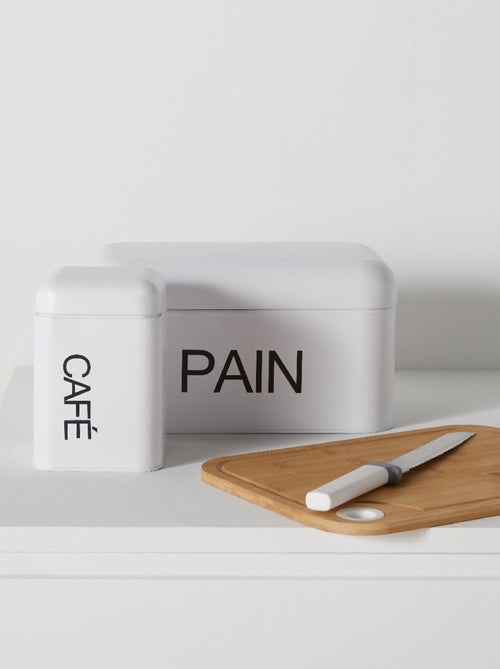 Boîte à biscuit métal KITCHEN - Kiabi