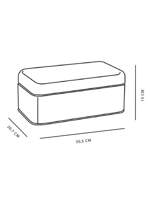 Boîte à biscuit métal KITCHEN - Kiabi
