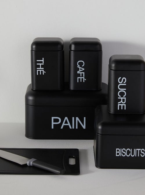 Boîte à biscuit métal KITCHEN - Kiabi