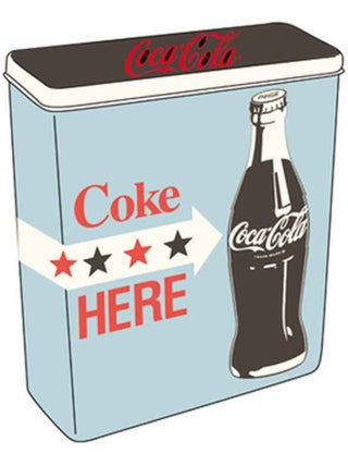 Boîte à café Coca