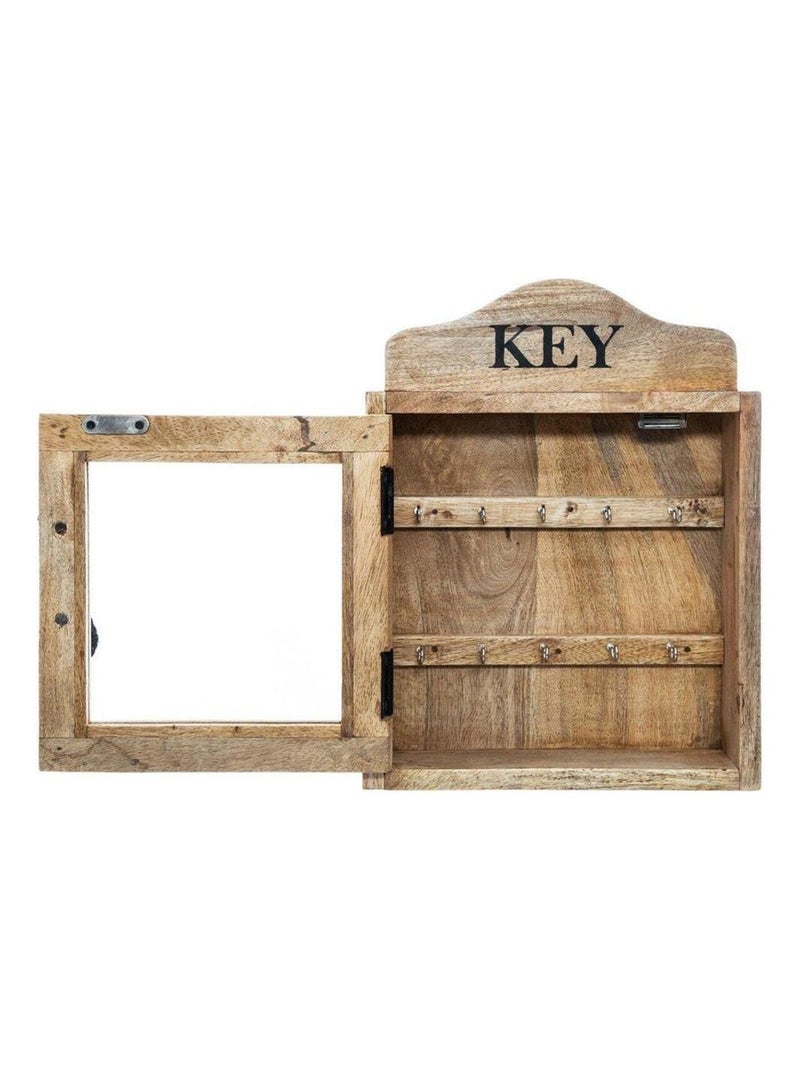Boîte à clés bois 30x40 cm Marron - Kiabi