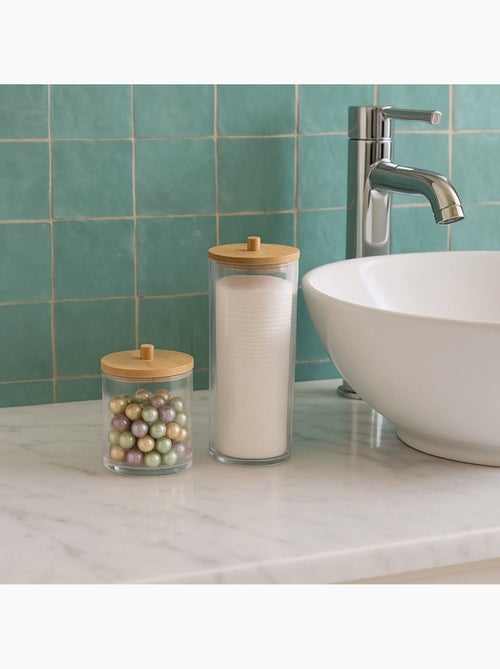 Boite à cosmétiques ronde 11,5cm - Kiabi Boite à cosmétiques ronde 11,5cm - Kiabi
