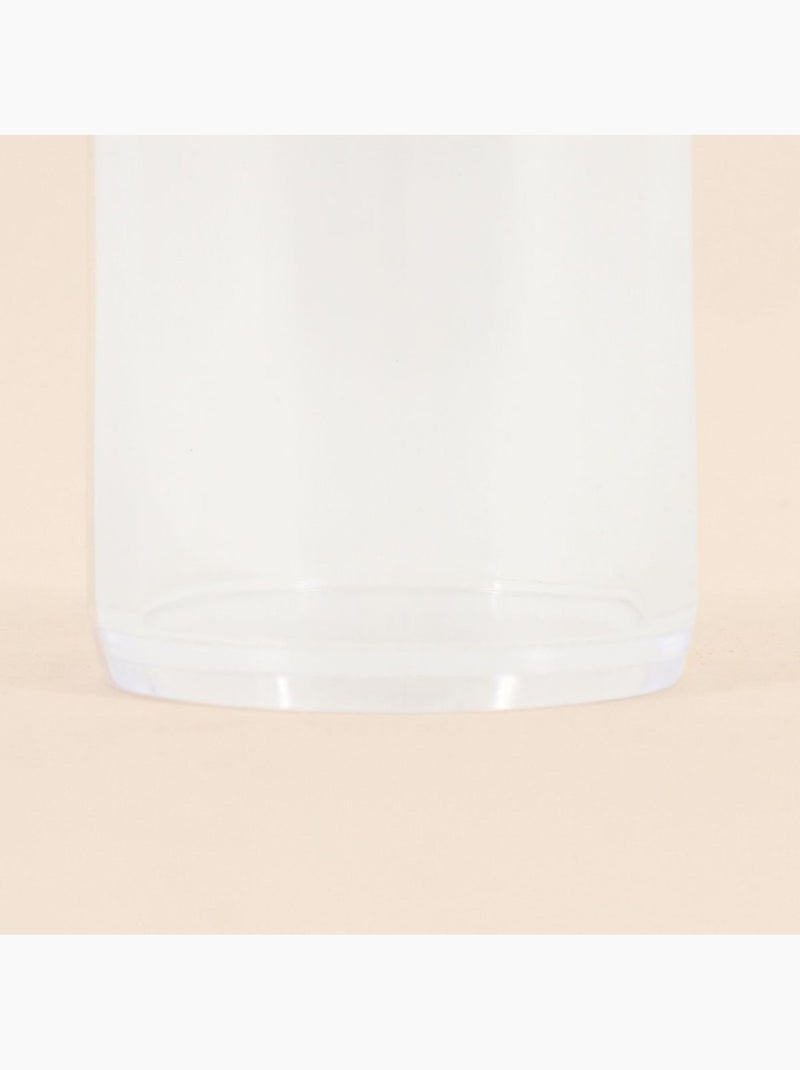 Boite à cosmétiques ronde 11,5cm Transparent - Kiabi
