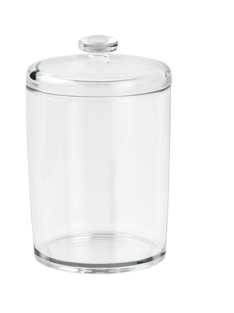 Boite À Coton En Plastique Basic transparent - Kiabi