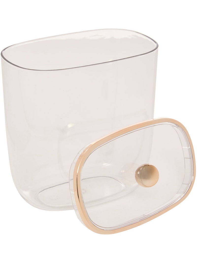 Boîte à cotons SARA Transparent - Kiabi