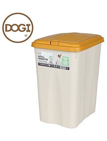 Boîte à croquettes avec couvercle push COCO