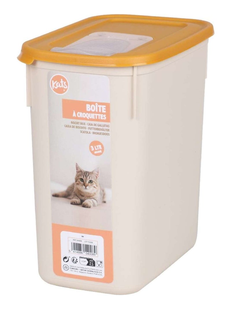 Boite à croquettes graduée pour chat Rose - Kiabi