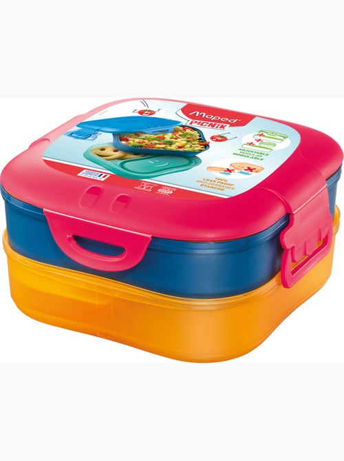 Boîte à déjeuner 3 en 1 boite - Kiabi