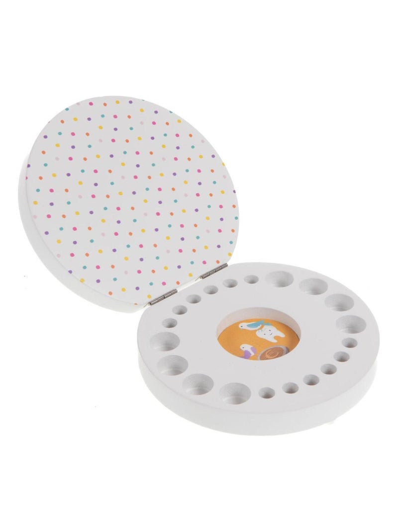 Boîte à dents de lait Mya Blanc - Kiabi