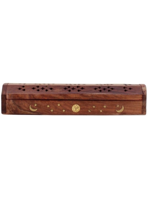 Boite à encens en bois 30cm - Kiabi