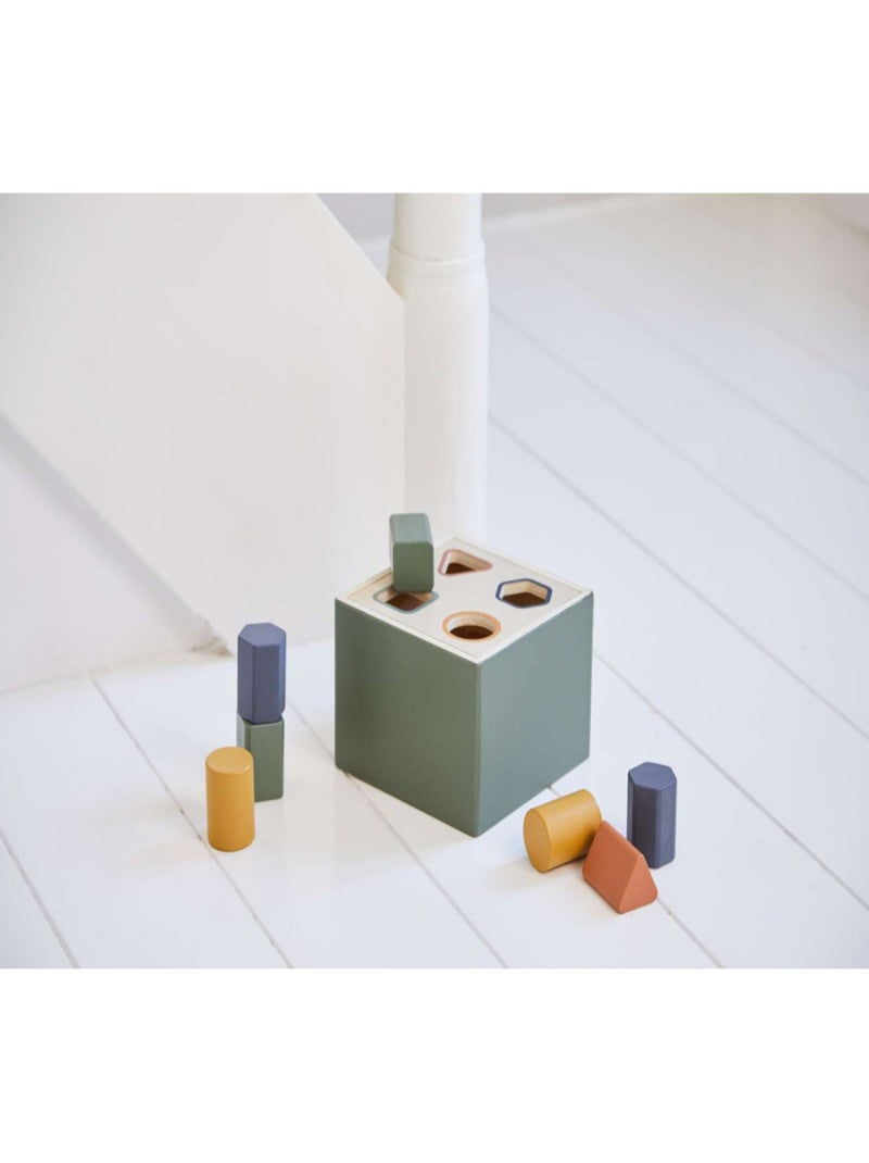Boîte à formes en bois contreplaqué de bouleau Multicolore - Kiabi