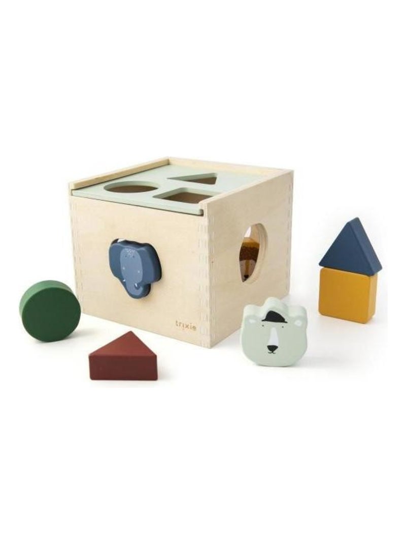 Boîte à formes en bois contreplaqué FSC® Multicolore - Kiabi