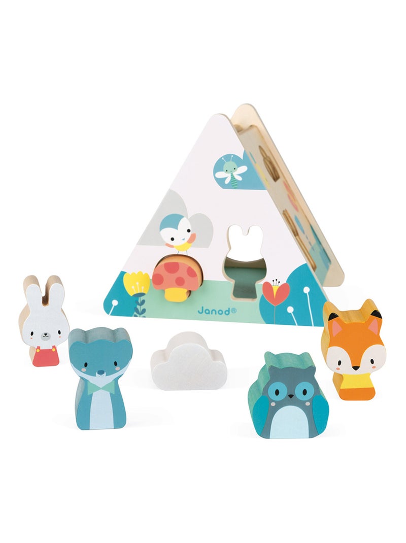 Boîte à formes Pure Bleu - Kiabi