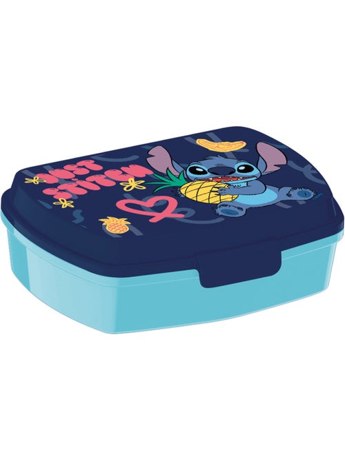 Boîte à goûter à charnière 'Lilo et Stitch' en PVC - 17 cm - Kiabi