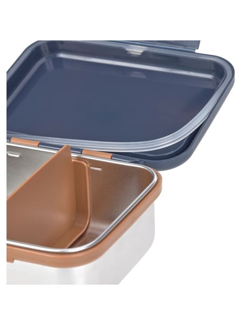 Boîte à goûter en inox - Kiabi