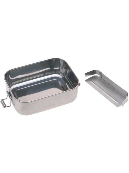 Boîte à goûter en inox et bambou Adventure - Kiabi