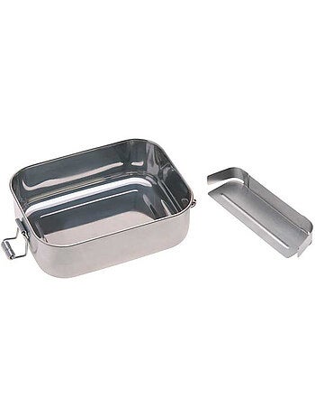 Boîte à goûter en inox et bambou garden explorer