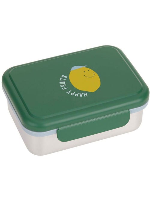 Boîte à goûter en inox Happy Fruits Lemon - Kiabi