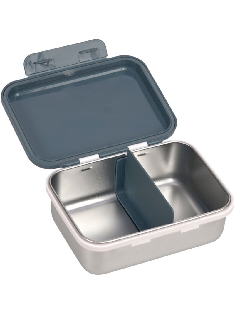 Boîte à goûter en inox Happy Prints bleu Bleu - Kiabi