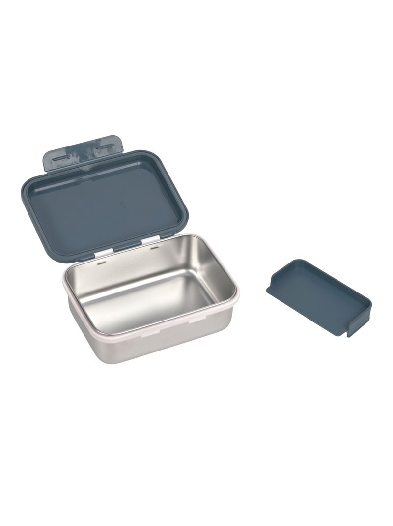 Boîte à goûter en inox Happy Prints bleu Bleu - Kiabi