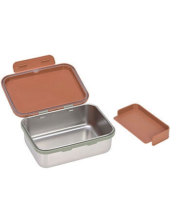 Boîte à goûter en inox Happy Prints