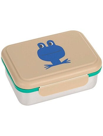 Boîte à goûter en inox Happy Trails Frog