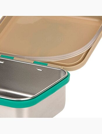 Boîte à goûter en inox Happy Trails Frog