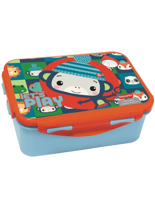 Boîte à goûter enfant 17 cm à rabat orange - Singes - Fisher-Price - Kiabi Boîte à goûter enfant 17 cm à rabat orange - Singes - Fisher-Price - Kiabi
