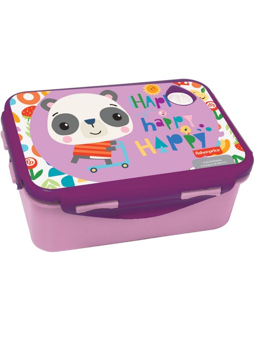 Boîte à goûter Happy Panda 17 cm en PVC avec couvercle – Fisher-Price - Kiabi Boîte à goûter Happy Panda 17 cm en PVC avec couvercle – Fisher-Price - Kiabi
