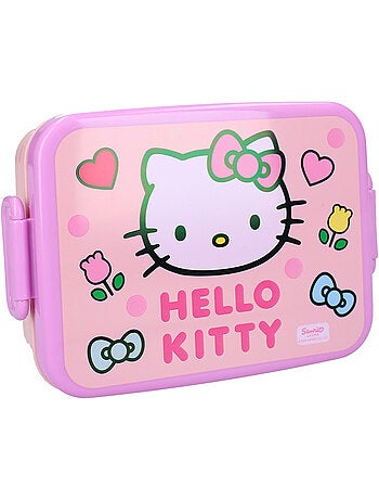 Boîte à goûter – 'Hello Kitty' – Boite goûter Kawai 16 CM