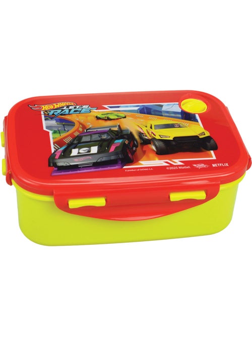 Boîte à goûter Hot Wheels 'Let’s Race' en PVC – 17 cm – NETFLIX - Kiabi Boîte à goûter Hot Wheels 'Let’s Race' en PVC – 17 cm – NETFLIX - Kiabi