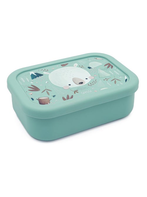 Boite à gouter lunch box en silicone Animaux Sassi Junior - Kiabi