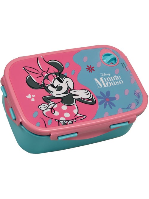 Boîte à goûter Minnie 'MINNIE' en PVC 17 x 12 x 7 cm - Kiabi Boîte à goûter Minnie 'MINNIE' en PVC 17 x 12 x 7 cm - Kiabi
