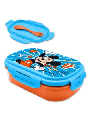 Boite à gouter ou repas rectangulaire Disney Mickey - 21x14x6 cm