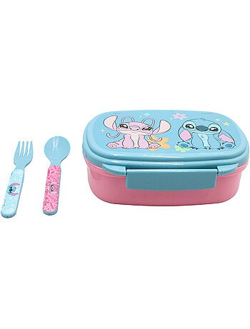 Boîte à goûter – 'stitch' – angel avec couverts