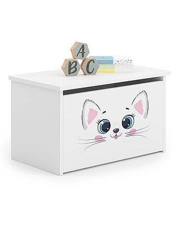 Boîte à jouets Daria - Chat rose