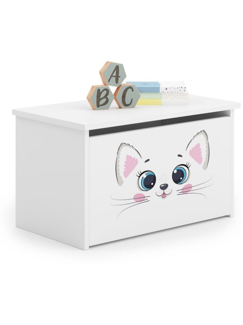 Boîte à jouets Daria - Chat rose - Kiabi Boîte à jouets Daria - Chat rose - Kiabi
