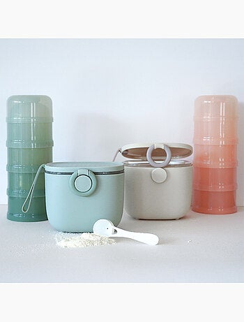 Boîte à lait en poudre doseuse nomade Bo Jungle