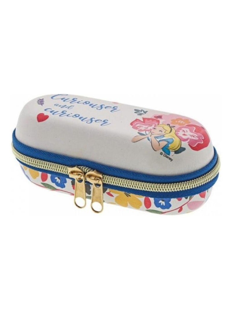 Boite à lunettes pour enfants Alice au Pays des Merveilles Blanc - Kiabi