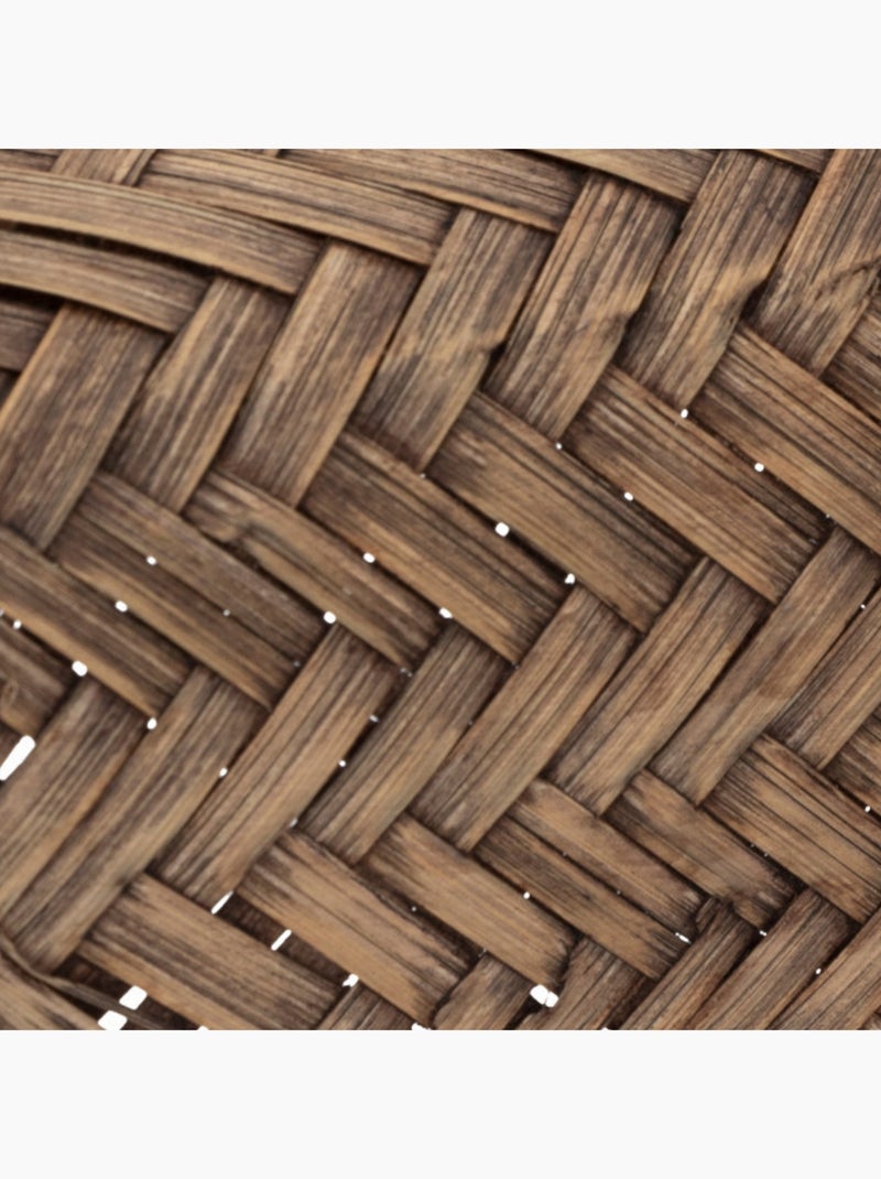 Boîte à mouchoirs en rotin Beige clair - Kiabi