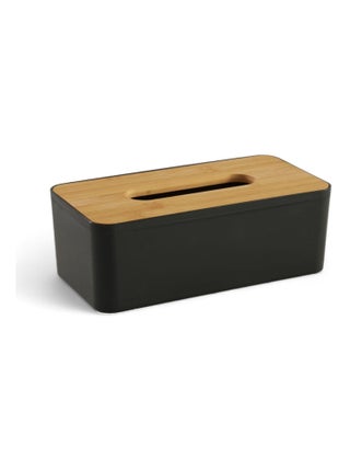 Boîte à mouchoirs rectangulaire avec bambou BATHROOM