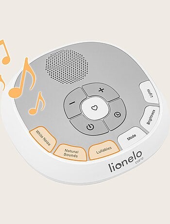 Boîte à musique 2en1 - LIONELO - Portable - 11 Couleurs de Lumière - 20 Sons de Berceuse