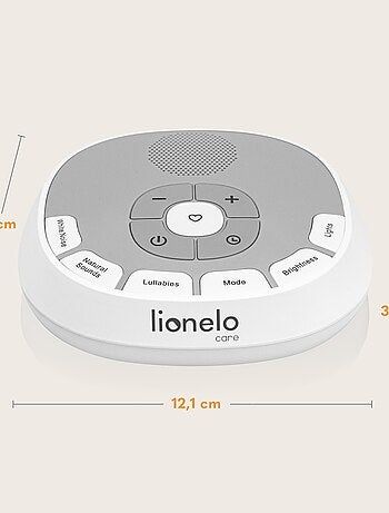 Boîte à musique 2en1 - LIONELO - Portable - 11 Couleurs de Lumière - 20 Sons de Berceuse