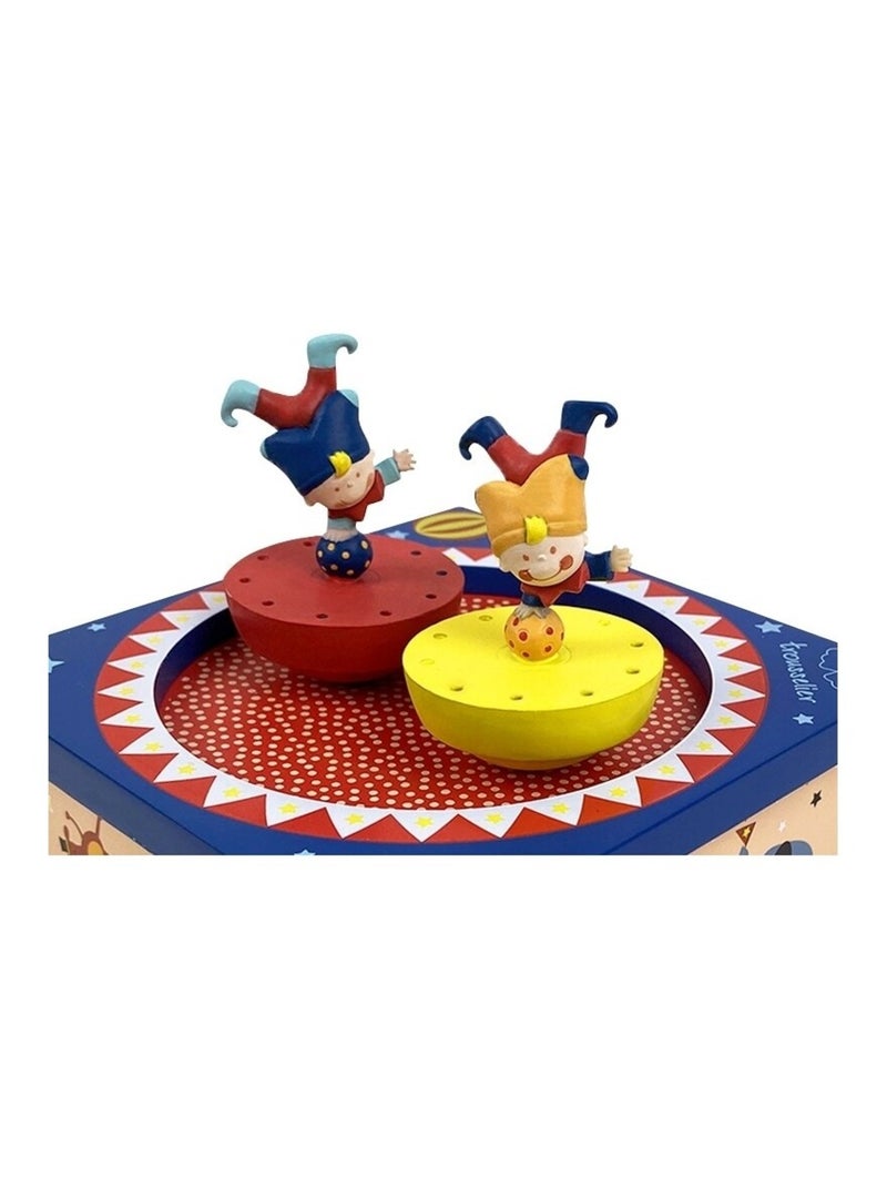 Boite à Musique Acrobates Bleu - Kiabi