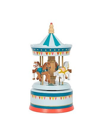 Boîte à musique carrousel à chevaux