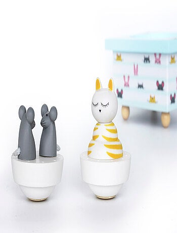 Boite à Musique Fille & Pandas