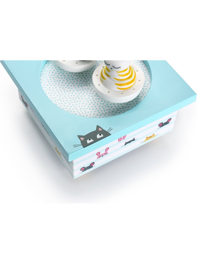 Boite à musique chat & souris N/A - Kiabi